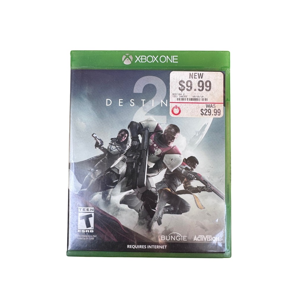 Destiny 2 Xbox One Video Game Bungie Activision First Person Shooter FPS Disc